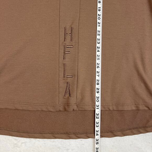 Homme + Femme  LA Unisex Tiered Thick Cotton Embroidered Tee Shirt Tan Size XL - Picture 7 of 10